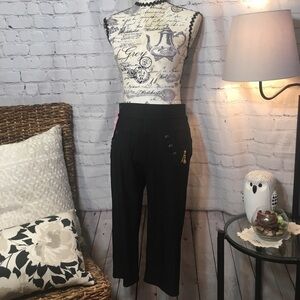 Ling’s fashion crop stretch pants